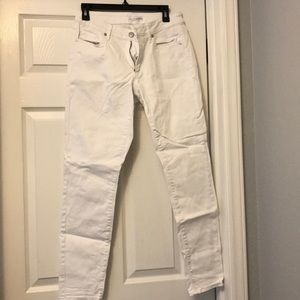 Loft White Jeans