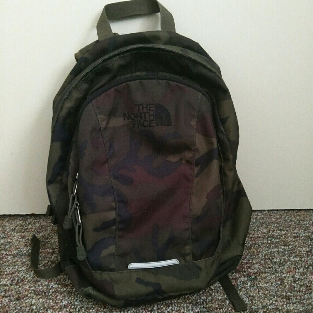 North face Vault Camo backpack