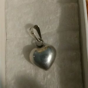 925 sterling silver heart charm