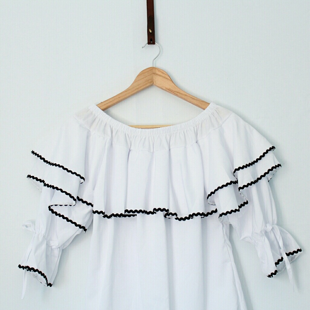 Roma Ruffle Blouse - Picture 4 of 5