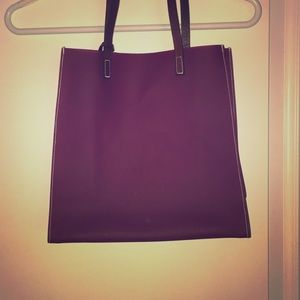 Plum Tote Purse