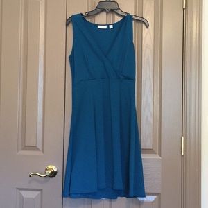 Wrap fit & flare dress