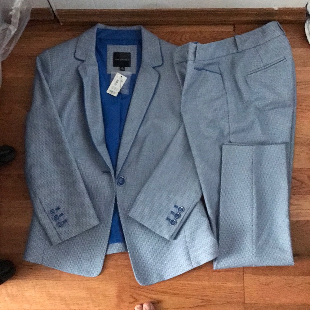The Limited Light Blue Suit