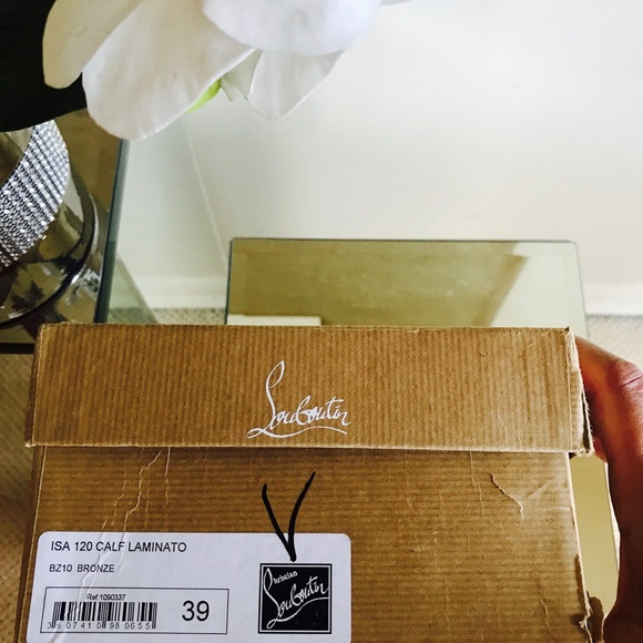 Christian Louboutin Isa Espadrilles 120mm Size 39