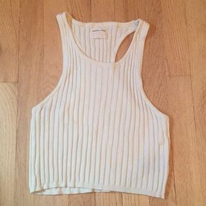 Free People Crop Sweater Tank