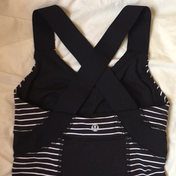 SOLD | Lululemon Push Your Limits Striped Tank - Picture 5 of 7