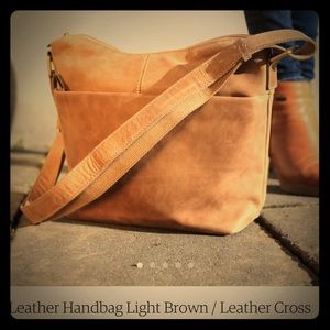 👜 Brown/tan Antonia purse by NikolaJaneDesign