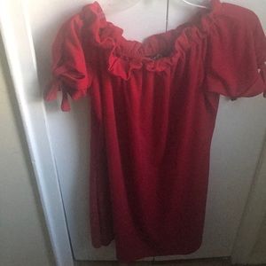 Boohoo Off the shoulder Dress