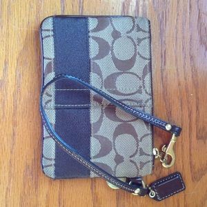 Coach wristlet