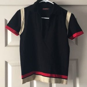Prada short sleeve sweater