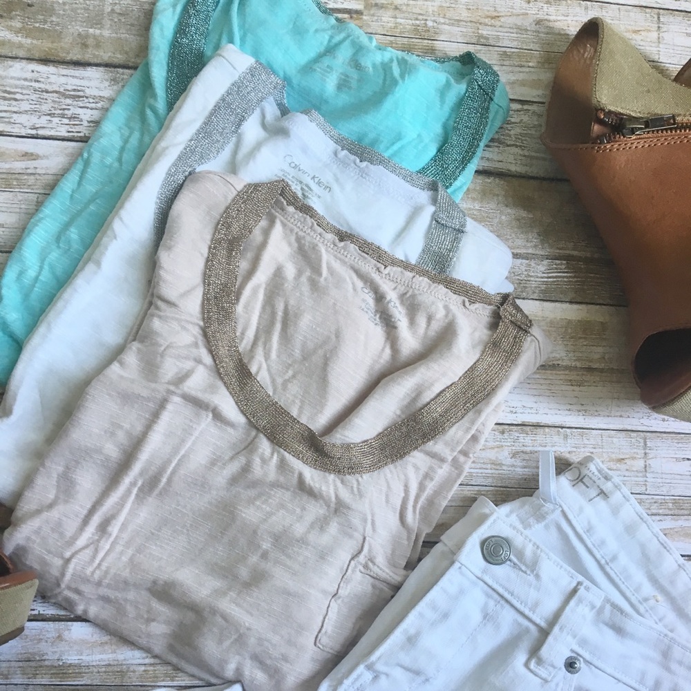 ✨BUNDLE OF 3 CALVIN KLEIN TEES✨
