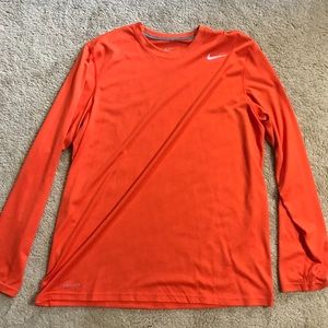 Large Nike dry fit  long sleeve