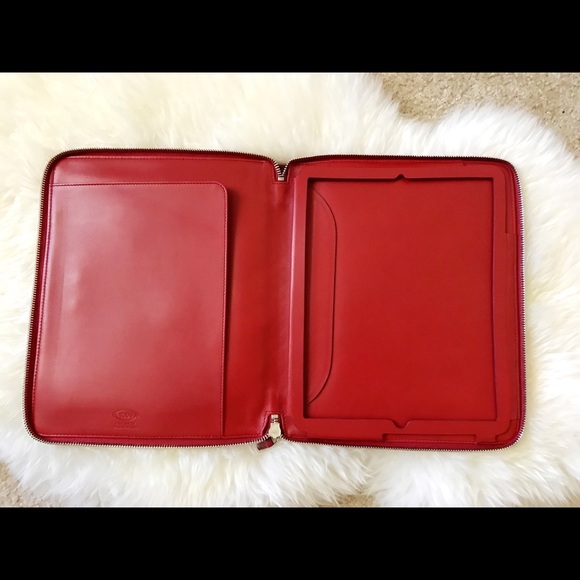 Tod's Patent-Leather iPad 2 Case (vibrant red)