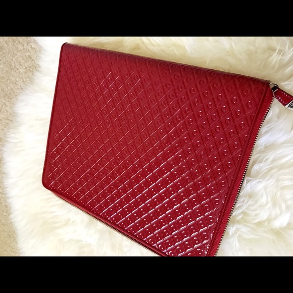 Tod's Patent-Leather iPad 2 Case (vibrant red)