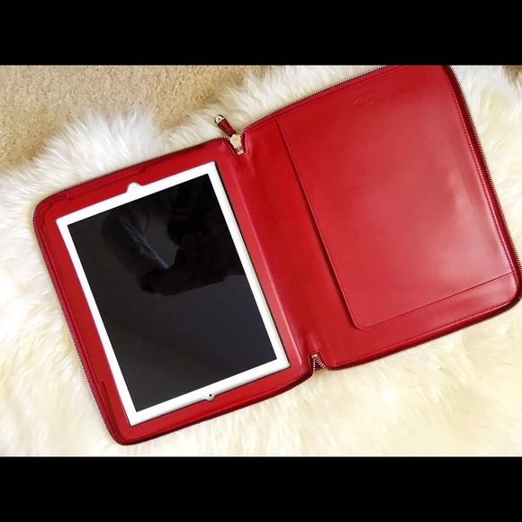 Tod's Patent-Leather iPad 2 Case (vibrant red)