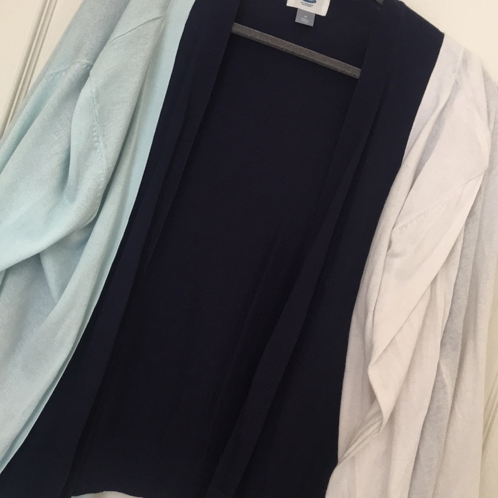 3 Classic Open front Cardigans