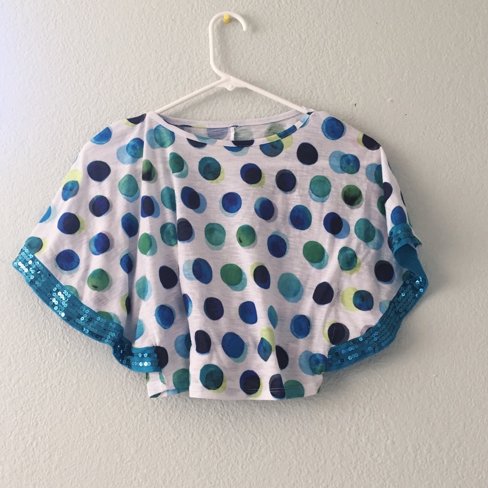 Girls justice fashion top