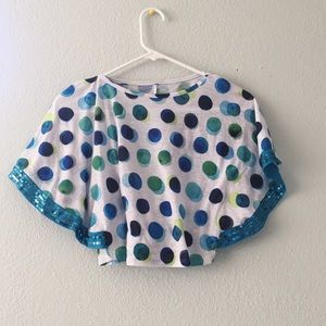 Girls justice fashion top