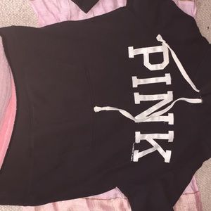 Black and White Hoodie By PINK