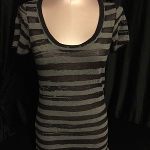 Grey striped Tshirt