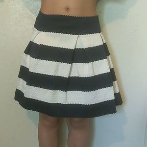 Waisted A line street skirt
