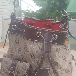 Dooney & Bourke handbag w/matching wallet