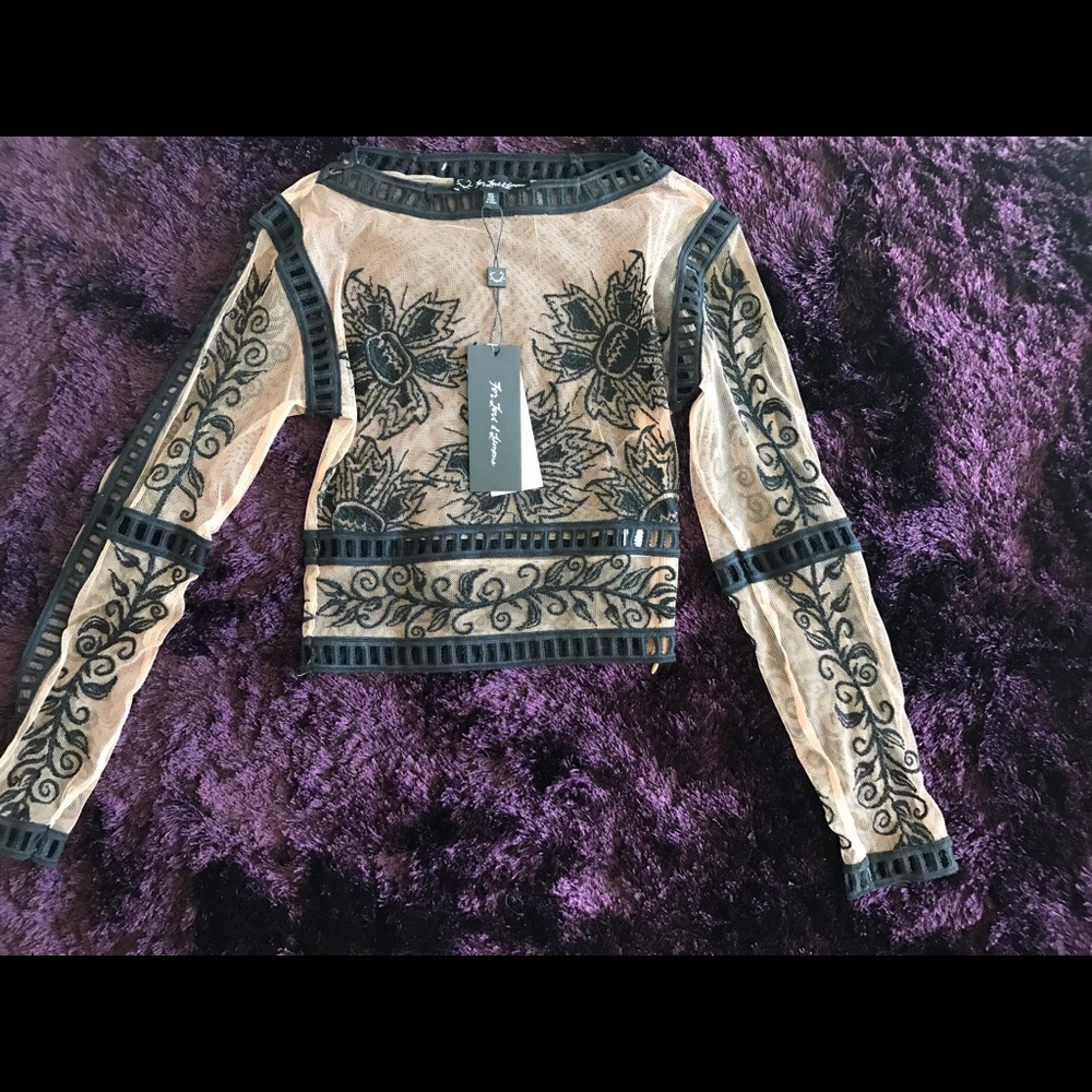 For love and lemons desert nights crop top in XS