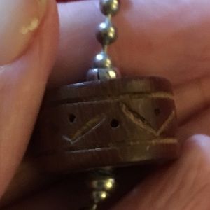 Bohemian Necklace with natural materials