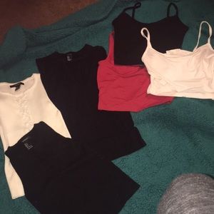 Forever 21 shirt lot tanktops