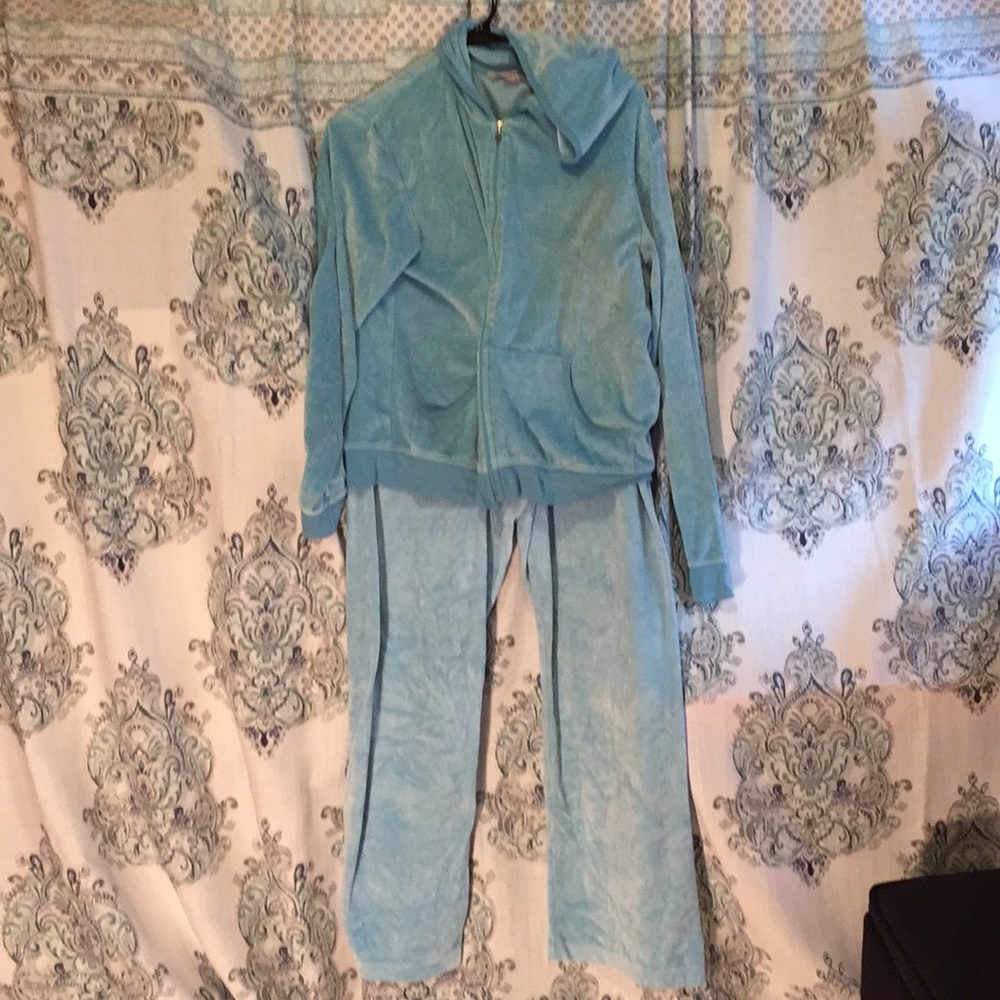 Victoria's Secret velour pants and jacket