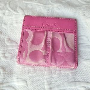 Coach Madison Small Wallet - "Fuschia" Pink