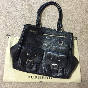 Burberry leather bag