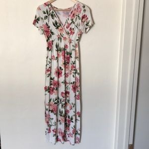 Floral maxi dress