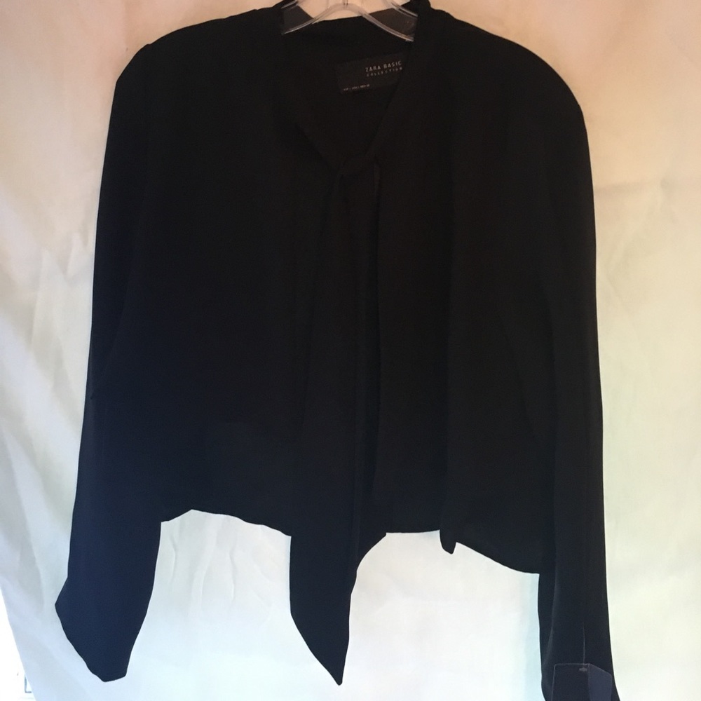 NWT Zara Black Blazer. Size: Large