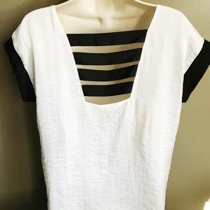 Michael Kors top with sporty back detail