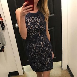 Blue Lace Dress