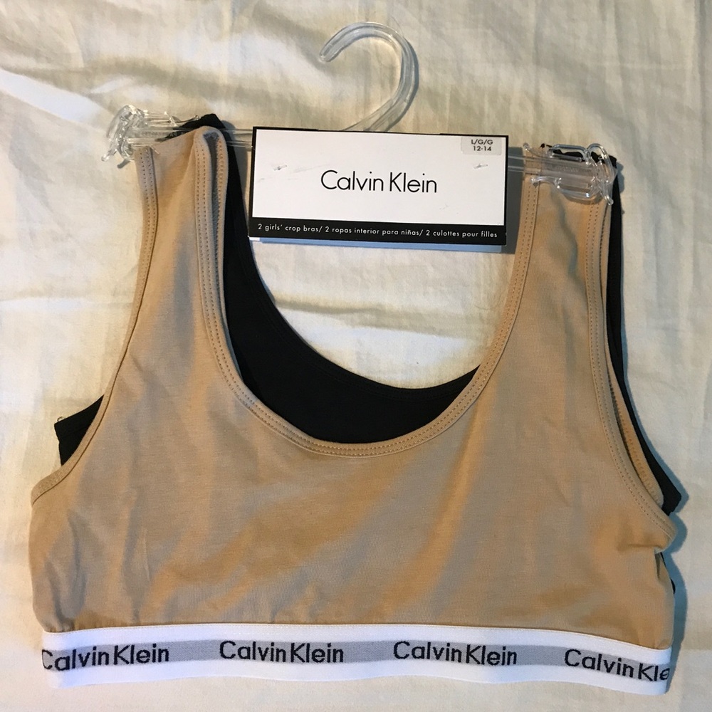Calvin Klein 2 Pack Logo Bras