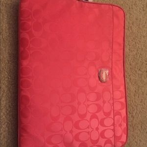 Coach Tablet/Laptop Case