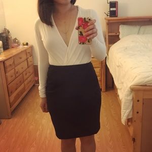 Express Black Pencil Skirt size 4