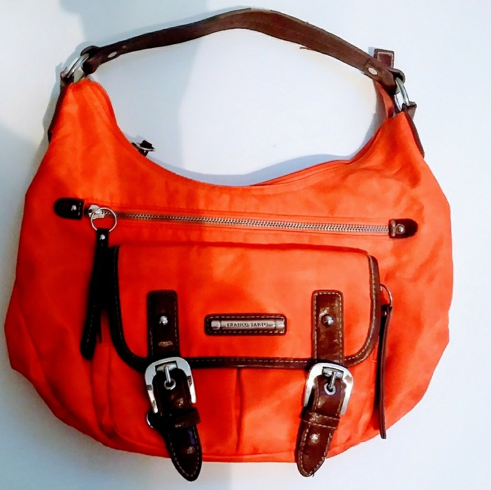 ❤Orange Franco Sarto handbag