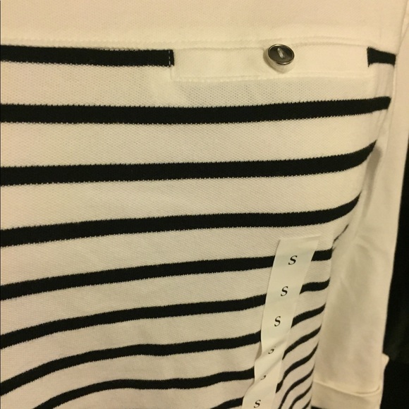 Croft&barrow striped 3/4 sleeve shirt - Picture 2 of 4