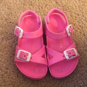 Birkenstock sandals for little girls!