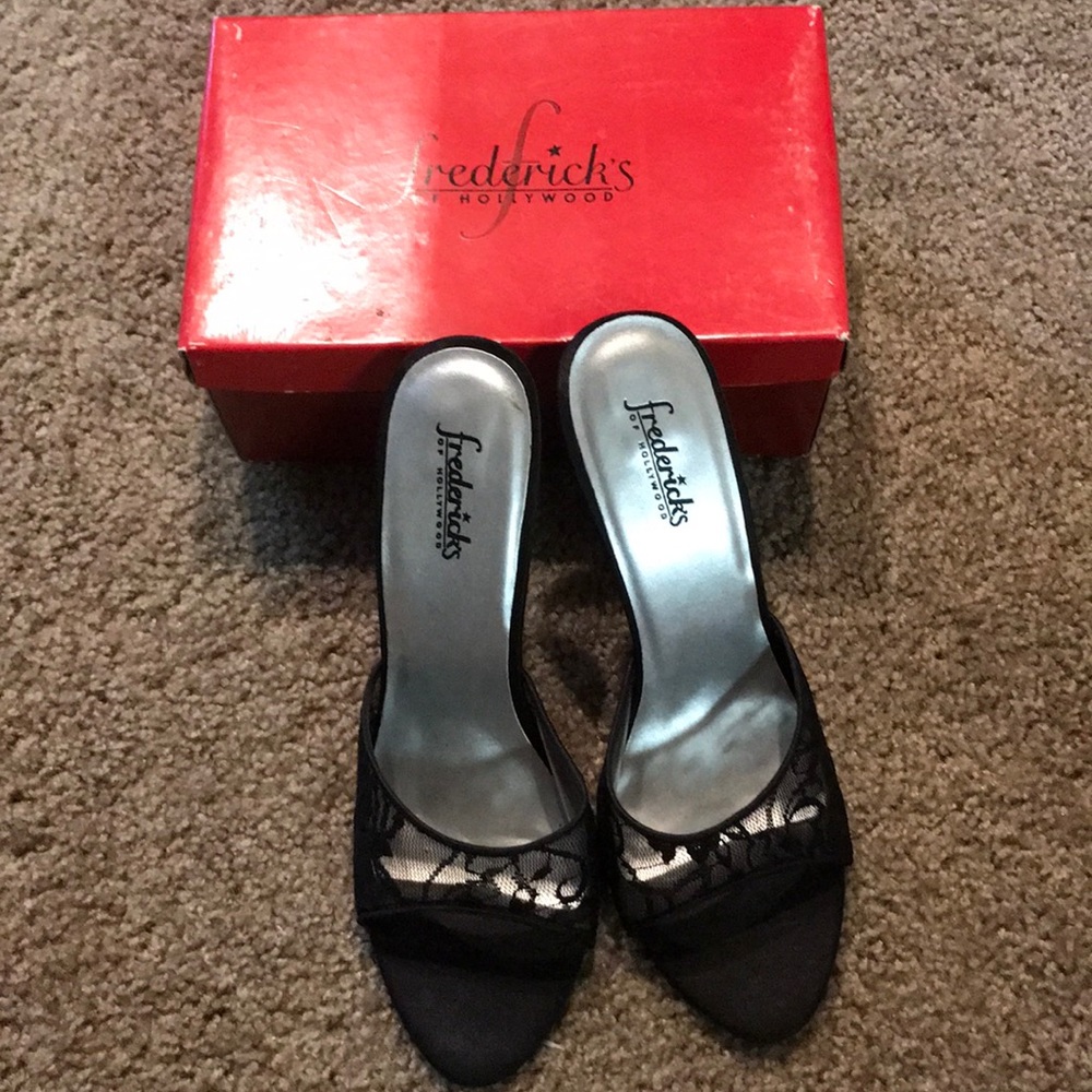 . Fredrick's of Hollywood Heels. Size 9