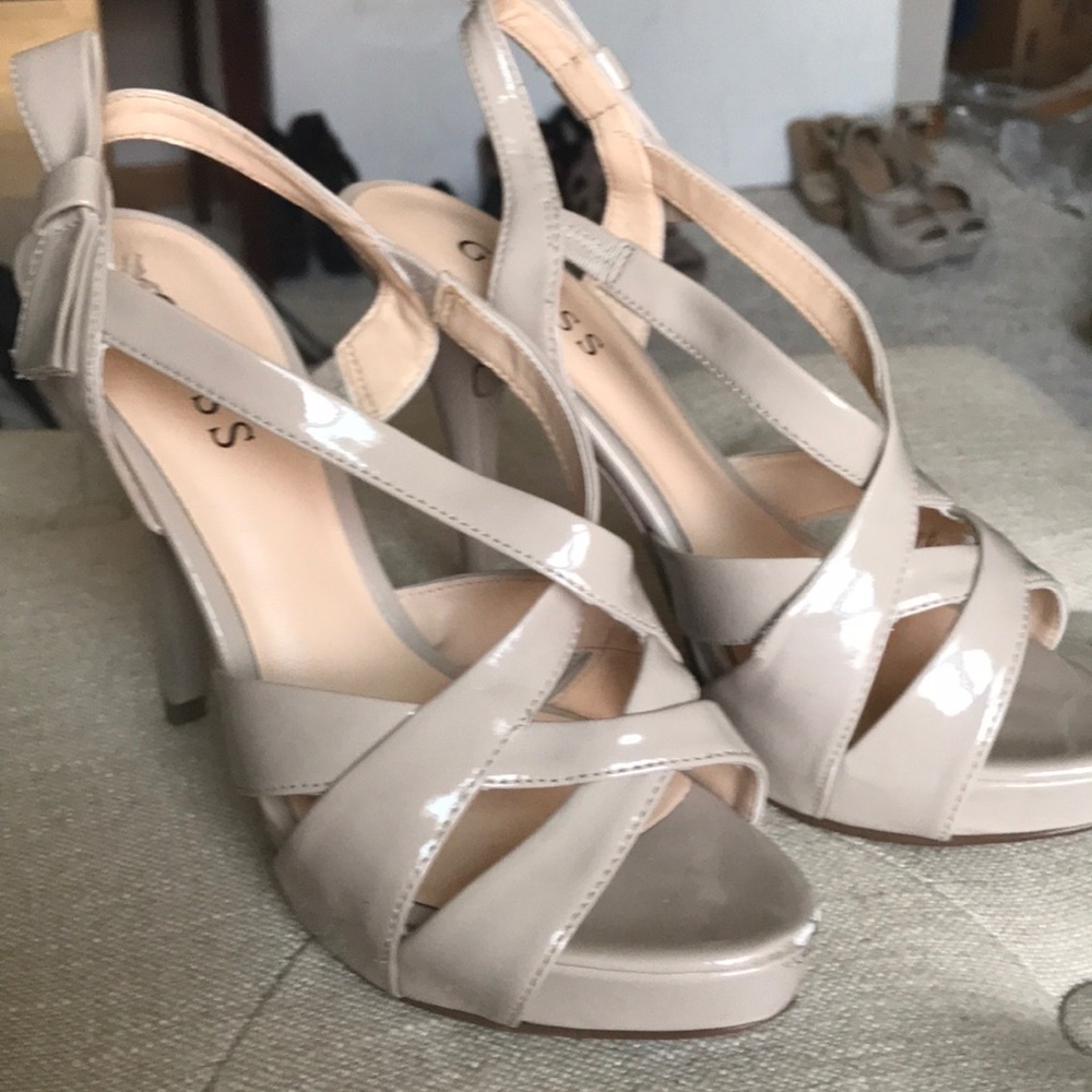 Nude Guess Heels