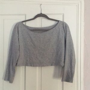 American Apparel Cropped Sweatshirt