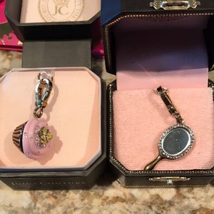 ✨🛍Juicy Couture Charms cupcake mirror charms ❤️