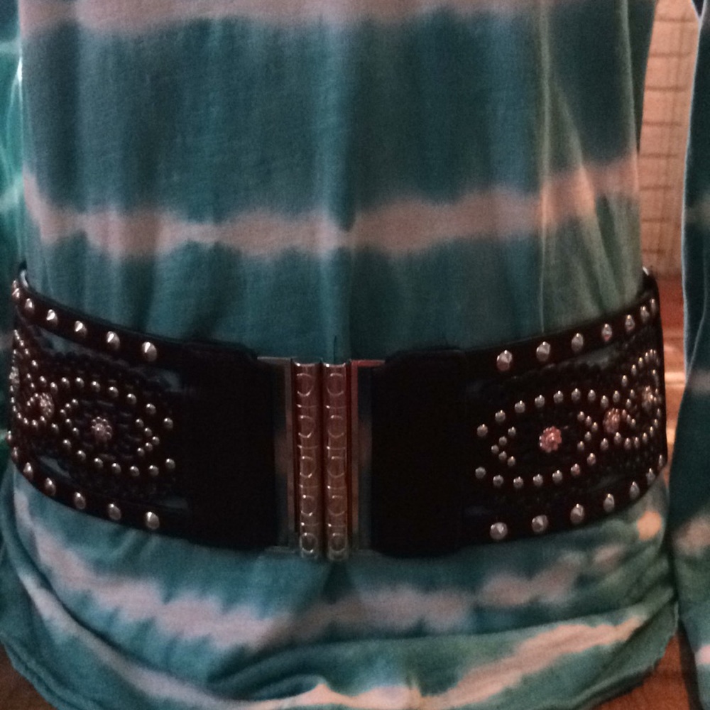 Black/Silver Belt