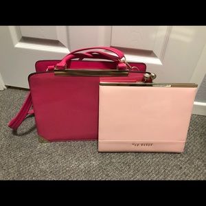 Pink Work Bag & Ted Baker IPad Case bundle