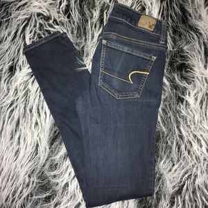 EUC AE Dark Wash Jeggings Skinny Jeans