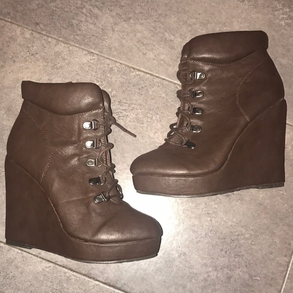 Wedge Booties